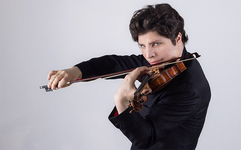 Violinist Augustin Hadelich